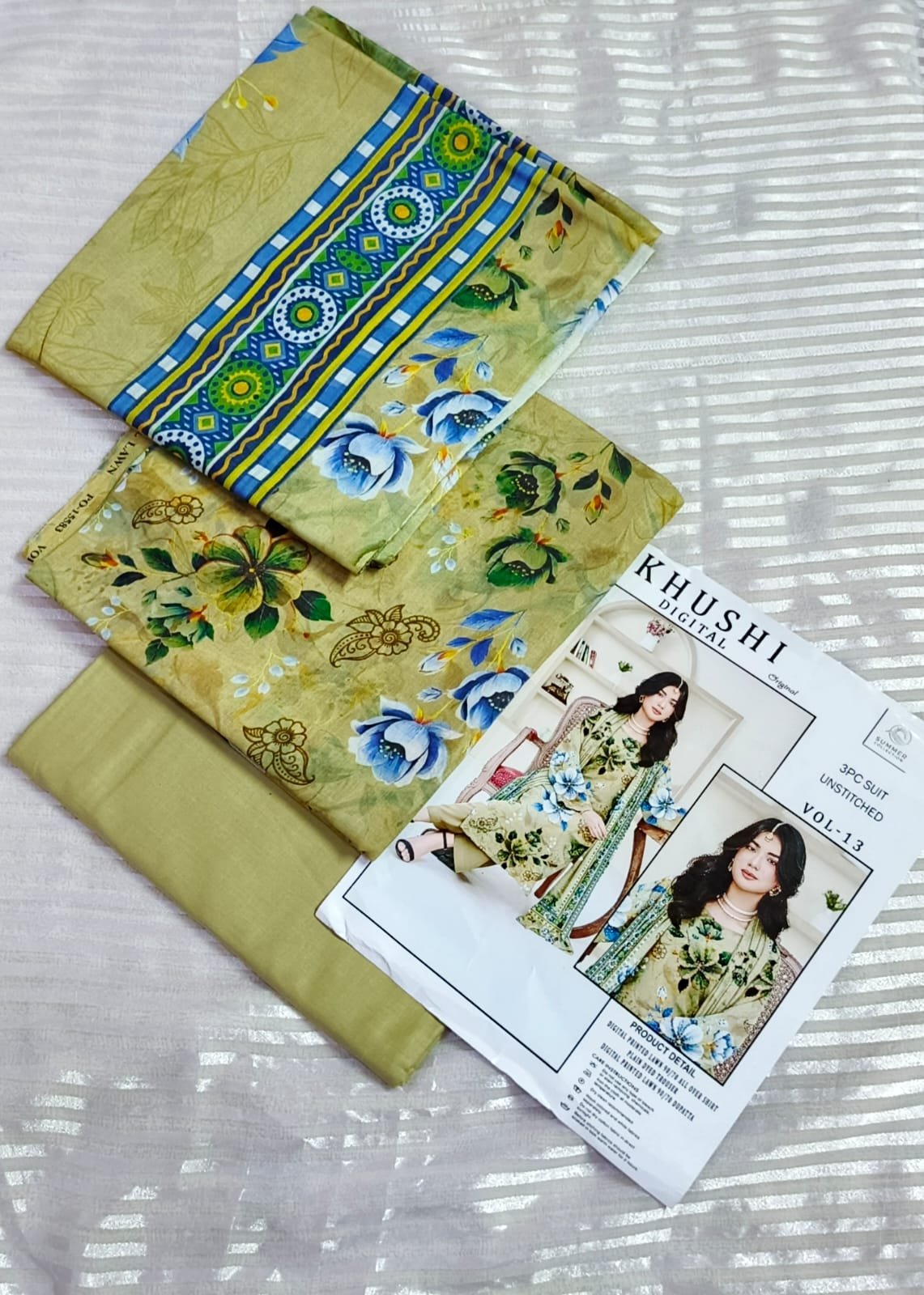 3 Pieces Lawn